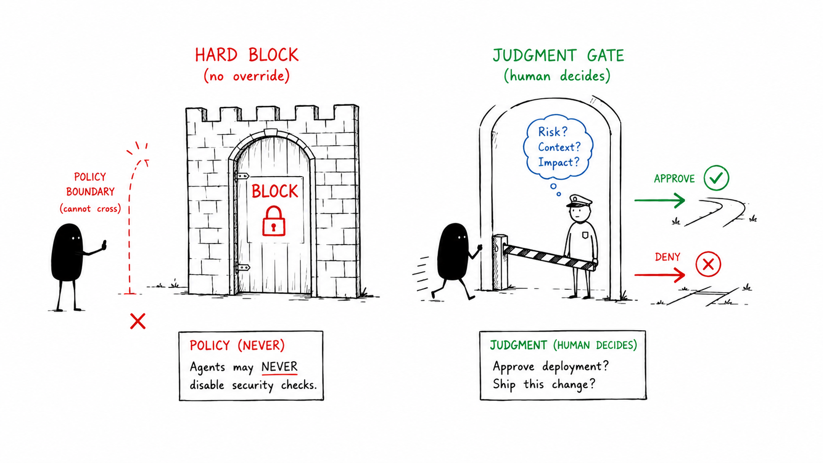 Block vs. Approve